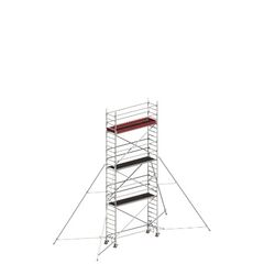  Layher Steigtechnik Fahrgerüste UNI Standard Fahrgerüst, Gerüsthöhe 7,43 m 12405543