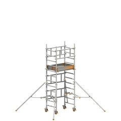  Layher Steigtechnik Fahrgerüste SoloTower, kleines Fahrgerüst mit kompakten Bauteilen, Standhöhe 2,15m 12405538