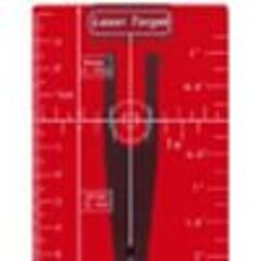  Zubehör Kreuzlinienlaser Zieltafel rot 12381897