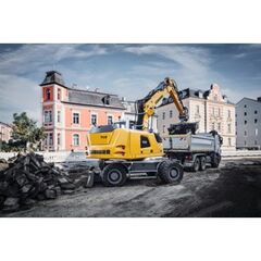  Mobilbagger Erdbewegung Liebherr A 918 Litronic 12463009