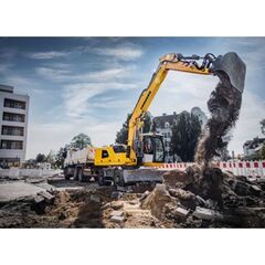  Mobilbagger Erdbewegung Liebherr A 918 Litronic 12463009