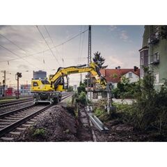  Mobilbagger Erdbewegung Liebherr A 922 Rail Litronic 12463012