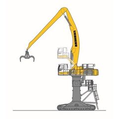  Kettenbagger Materialumschlag Liebherr LH 110 C Gantry Industry Litronic 12463062