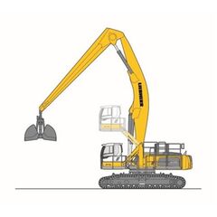  Materialumschlag - Kettenbagger Liebherr LH 110 C Port Litronic 12463065
