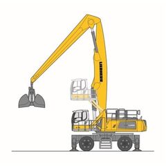  Mobilbagger Materialumschlag Liebherr LH 110 M Port Litronic 12463041