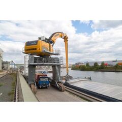  Kettenbagger Materialumschlag Liebherr LH 150 C Gantry Port Litronic 12463068