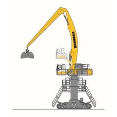  Materialumschlag - Kettenbagger Liebherr LH 80 C Gantry Port Litronic 12463057