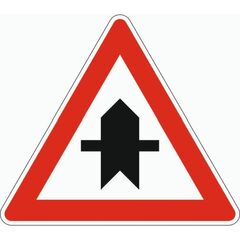  Richtzeichen ADCO Verkehrszeichen 301 Vorfahrt, Seitenlänge 630mm, Alu 2mm, RA2 12355903