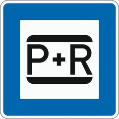 Richtzeichen Verkehrszeichen 316 Parken u. Reisen 420x420mm, Alu 2mm, RA1 12359776