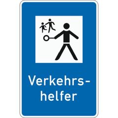  Richtzeichen Verkehrszeichen 356 Verkehrshelfer 900x600mm, Alu 2mm, RA3 12358886