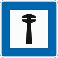  Richtzeichen Verkehrszeichen 365-62 Pannenhilfe 840x840mm, Alu 2mm, RA1 12359894