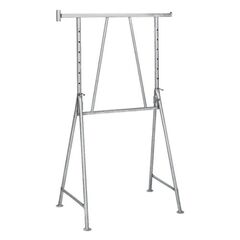  Stahlrohr-Gerückbock müba-Stahlrohr-Gerüstbock,1,20 m breit, Höhenverstellbar von 1,00 - 1,75 m, Tragfähigkeit 1500kg, verzinkt 12444268