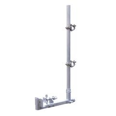  Ortgangsicherung müba-Ortgangsicherung aus Aluminium, bestehend aus Halter, Alu-Gerüstrohr 1,25 m und 2 Normalkupplungen 12444809