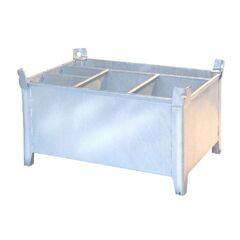  Kleinmaterialbox müba-Kleinmaterialbox, Tragfähigkeit 1500kg, 480 Liter Gesamtvolumen 12445088