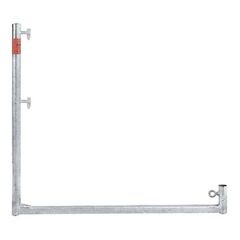  Geländer/Seitenschutz FIX 120 müba-Geländerpfosten Fix 120, Länge 1,00 m 12444393