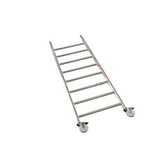  Einzelteile Alu-Rollgerüst müba-Aluminium-Leiterrahmen ohne Zapfen und Rollenfüße für Alu-Rollgerüst Typ Boy, Länge 1,80 m 12444784