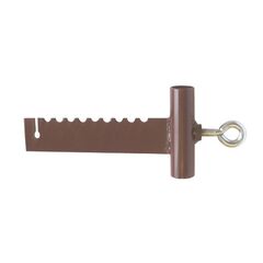  Richtschnurhalter müba-Richtschnurhalter mit Kerbe zur Seilführung für Schnurnägel 16, 18 und 20 mm, Länge 25cm 12444649
