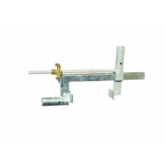  HV-Zwinge 400 müba-HV-Pfostenzwinge 400, zur Aufnahme von Geländerpfosten, Klemmbereich 0-40 cm, verzinkt 12444354