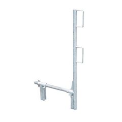  Brüstungs- Schutzgeländerzwinge müba-Brüstungsgeländerzwinge mit geschlossenem Bretthalter, Verstellbereich 8,5 - 40 cm, verzinkt 12444348