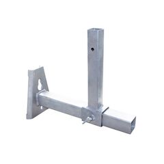  AS-Absturzsicherung müba-AS-Pfostenhalter für Überstände, verstellbar bis 325 mm, verzinkt 12444346