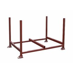  Holzschalungsträgerpalette müba-Palette für Holzschalungsträger, lichtes Maß zwischen den Holmen 1,60x1,05x0,90m, Tragfähigkeit 1500kg, lackiert 12444606