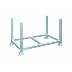  Mietparkpaletten müba-Mietpark-Palette -super stabil- aus Rohr 60x60x3mm, lichtes Maß zwischen den Holmen 1,30x0,70x0,70m, Tragfähigkeit 2000kg, verzinkt 12444608