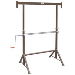  Kurbelbock müba-Kurbel-Gerüstbock 1,50 m breit, Höhenverstellbar von 1,20 - 1,95 m, Tragfähigkeit 1600kg, lackiert 12444275