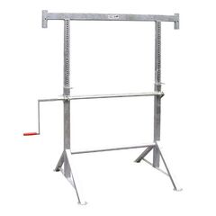  Kurbelbock müba-Kurbel-Gerüstbock 1,50 m breit, Höhenverstellbar von 1,20 - 1,95 m, Tragfähigkeit 1600kg, verzinkt 12444277