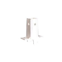  Kunststoff-Schrankenzäune müba-Adapter für Kunststoff-Schrankenzaun inkl. 4 Blindnieten 4,8 x 16mm 12444580