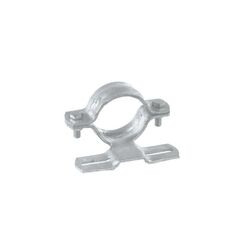  Rohrpfosten und Rohrschellen müba-Rohrschelle R1 für Rohrpfosten Ø60 mm, 70 mm, verzinkt 12444586