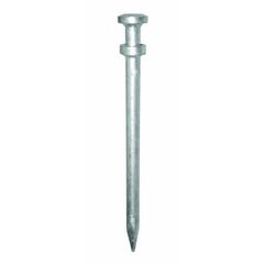  Schnurnägel müba-Erdnagel Ø25x 490 mm, mit unterem Kranz, geschmiedet, verzinkt 12444659