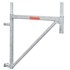  Konsolen FIX 70 müba-Außenverbreiterungskonsole 738 mm, mit Rohrstutzen für Geländerpfosten zum Ankuppeln an Vertikalrahmen, Fix 70 12444891