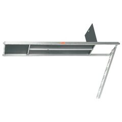  Beläge/Auflagen FIX 70 müba-Aluminium-Leitergangsrahmen Fix 70 mit eingebauter Leiter und Sperrholzbelag, Länge 2,50 m 12444846