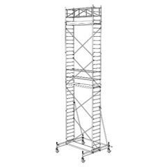  Typ 70/X-250 müba-Alu-Fahrgerüst Typ 70/8-250, Arbeitshöhe 10,65 m 12444772