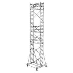  Typ 70/X-250 müba-Alu-Fahrgerüst Typ 70/10-250, Arbeitshöhe 12,65 m 12444766