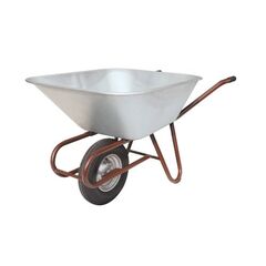  Schub- und Sackkarren Schubkarre müba-Muldenkarre "Kipp-Car", Mulde (150L) mit ganzer Drahteinlage, Kugellagerbereifung in 2 Positionen verstellbar, Tragfähigkeit 200kg 12444420