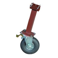  Zubehör Einzelteile Karren müba-Stützrad mit Bremse für Schwerlast-Sackkarre 12444442
