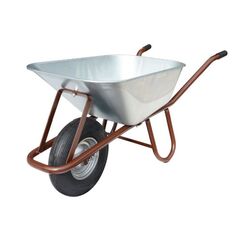  Schub- und Sackkarren Schubkarre müba-Muldenkarre "Betonkarre", Mulde (90L) mit halber Drahteinlage, Nylonlagerbereifung, Tragfähigkeit 200kg 12444419