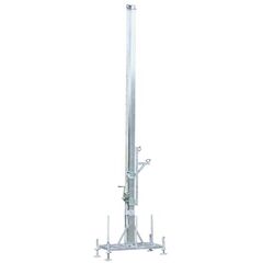  Kabelbrücke müba-Standmast komplett mit Sicherheitsbremskurbel (ohne Ballast) für Kabelbrücke 12445031
