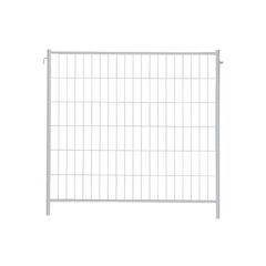  Bauzaun Typ A müba-Mobilzaun Typ A, Länge 2,20 m, Höhe 2,00 m, mit angeschweißten Haken und Ösen, Maschenweite 105 x 290 mm, verzinkt 12444465