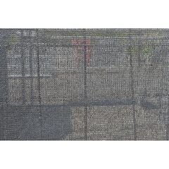  Bauzaunnetz müba-Bauzaunnetz mit je einer Öse pro Ecke, passend für ein Bauzaunelement 3,50 x 2,00 m, schwarz 12444490