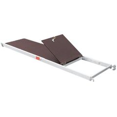  Einzelteile Alu-Dachkamingerüst müba-Aluminium-Durchgangsrahmen Typ F mit Klappe für Aluminium-Fahrgerüst, Länge 2,50 m 12444677