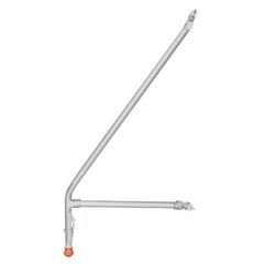  Systembauteile Fahrgerüst Typ 70, 150, 200 müba-Ausleger für Aluminium-Fahrgerüst (85 cm), kurze Ausführung mit Stopfenfuß, ohne Rad 12444694