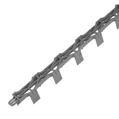  DRUPAK DRUPAK mit flacher Auflage 20mm L=200cm, gesteckt, PVC-frei, DPF20/200B (Palette) 12445628