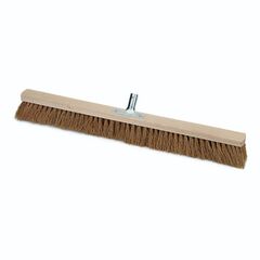  Industriebesen Nölle Saalbesen Natur-Kokos | 80 cm | Metallstielhalter | Für robuste Reinigung 12446588