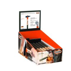   Display 12 Picard Display: Schlosserhammer SecuTec®, Nr. 12, div. Größen 12447994