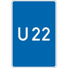  Richtzeichen Verkehrszeichen 460-50 Bedarfsumleitung, ohne Pfeilsymbol 630x420mm, Alu 2mm, RA2 12358804