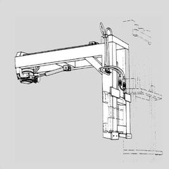  Kranausleger Kranausleger KA-IS, Tragf. 4000kg, Ausladung max. 1500mm, komplett 12449007