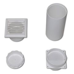  Zubehör Raumklimageräte Remko Variable Wanddurchführung RKL 300-360 (Eco) 12449577
