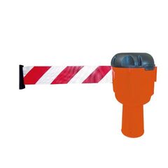  Verkehrssicherung Leitkegel Schake Absperrgurt, mit 12 Metern Absperrgurt, rot / weiß 12450221
